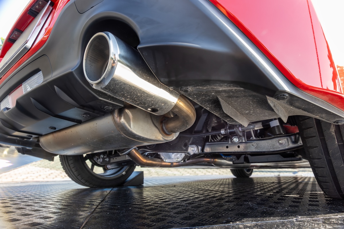 car maintenance checklist for exhaust