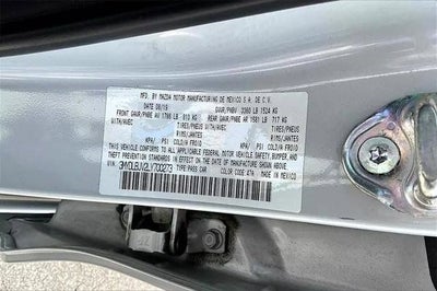 2020 Toyota Yaris Hatchback LE