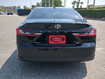 2025 Toyota CAMRY LE