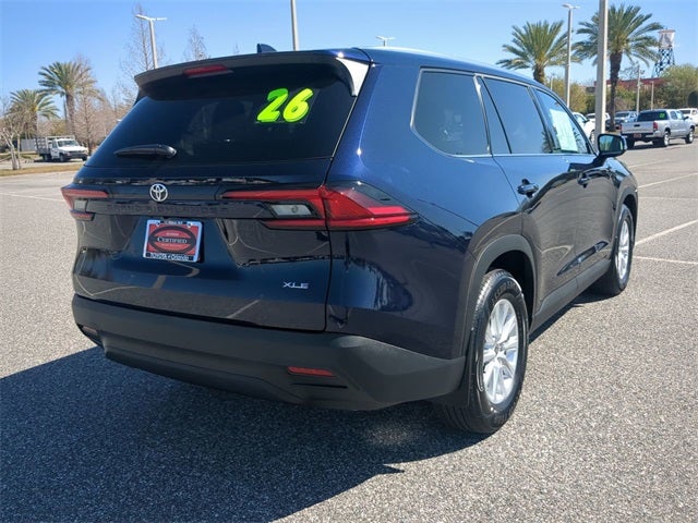 2026 Toyota GRAND HIGHLANDER XLE