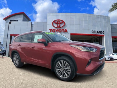 2020 Toyota Highlander Hybrid Platinum