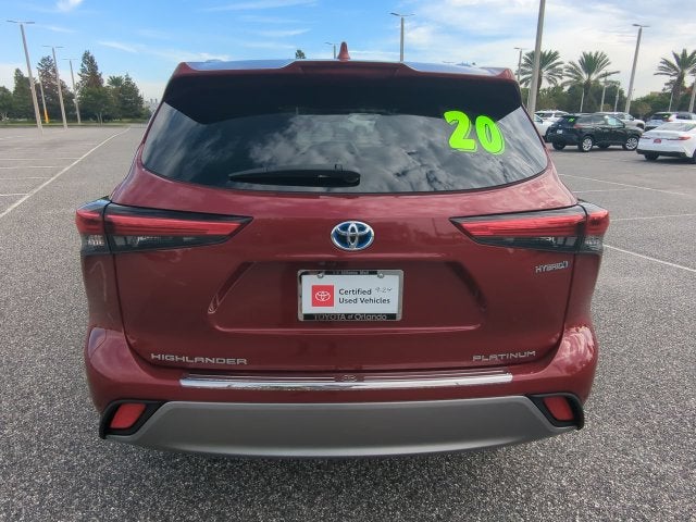 2020 Toyota Highlander Hybrid Platinum