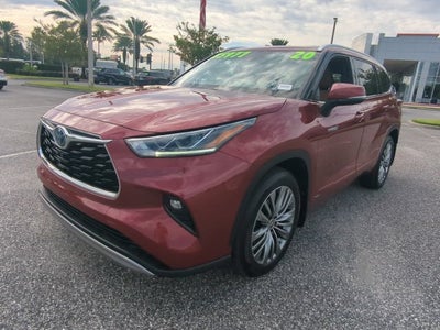 2020 Toyota Highlander Hybrid Platinum