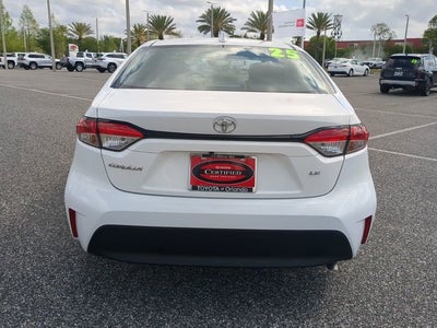 2025 Toyota COROLLA LE