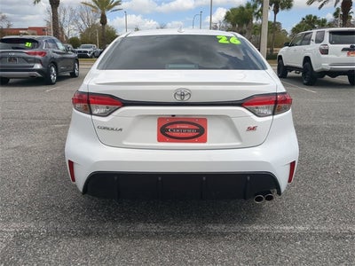 2026 Toyota COROLLA SE