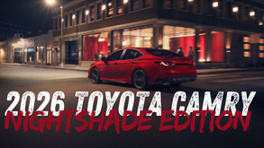 2026 Camry Nightshade