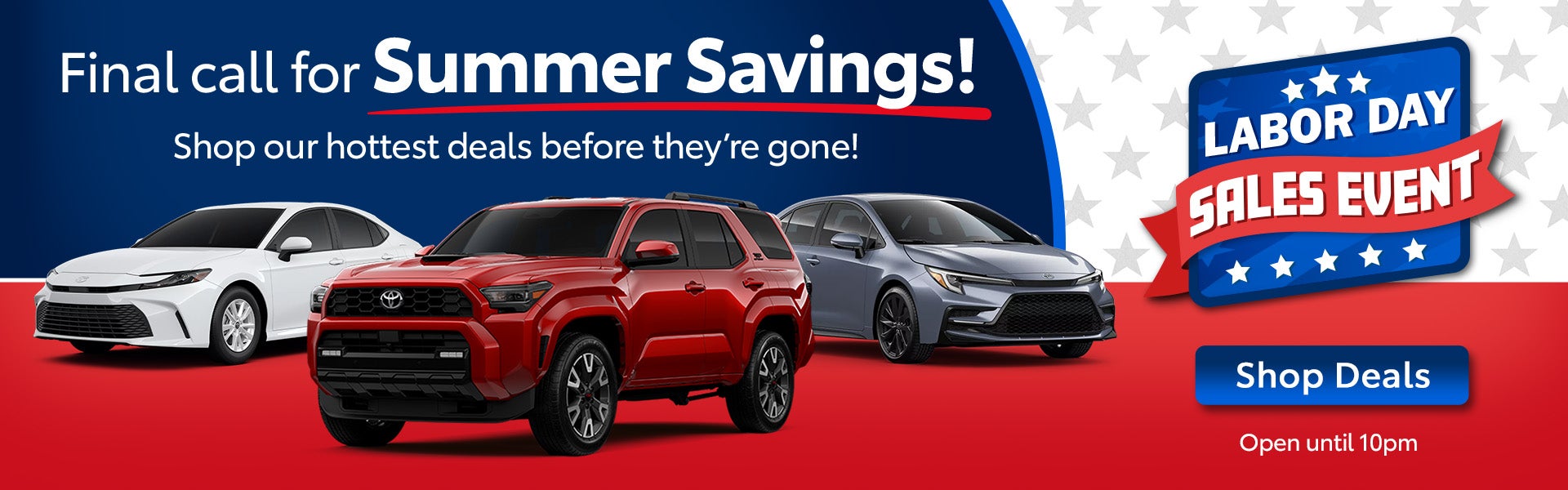 Orlando Labor Day Toyota deals