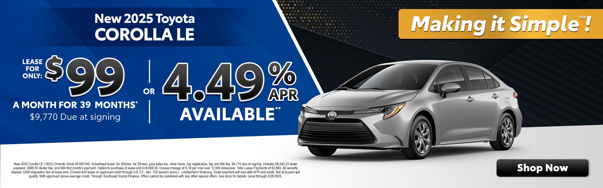 New and Used Toyota Dealership Orlando FL | Toyota of Orlando