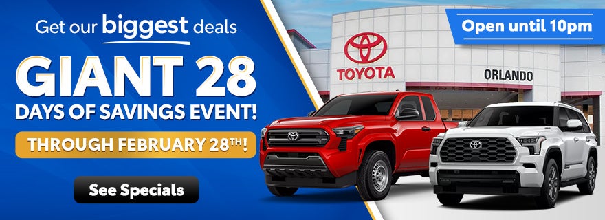 Toyota deals in Central Florida 