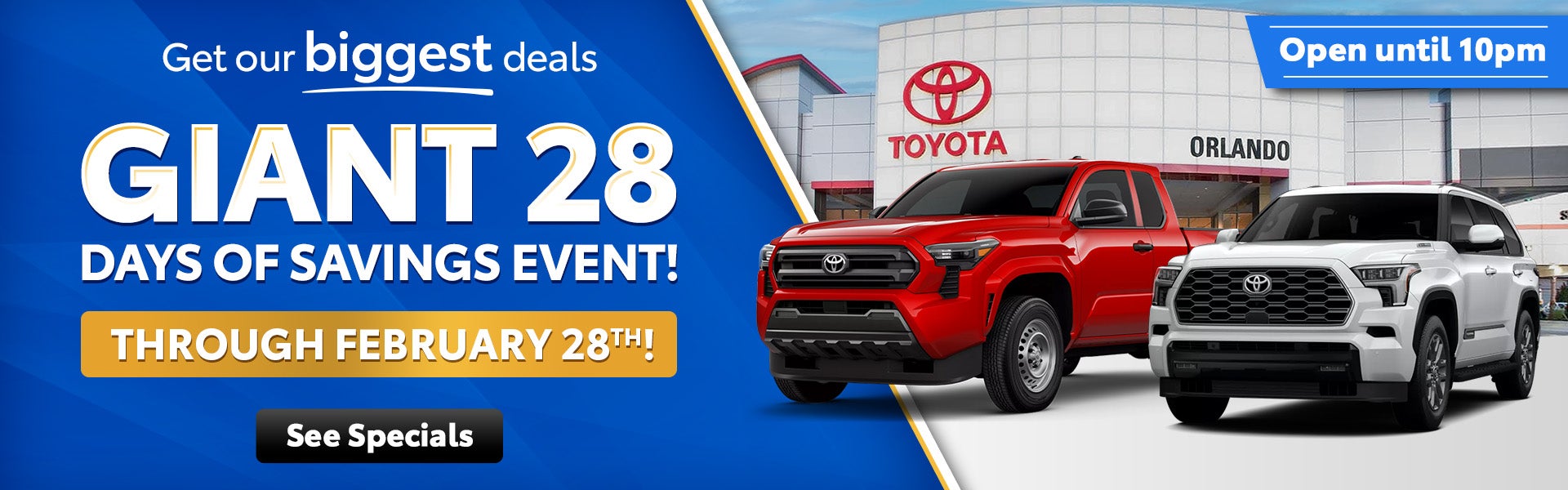 Orlando Toyota specials