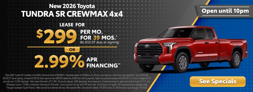 Toyota Tundra in Central Florida 