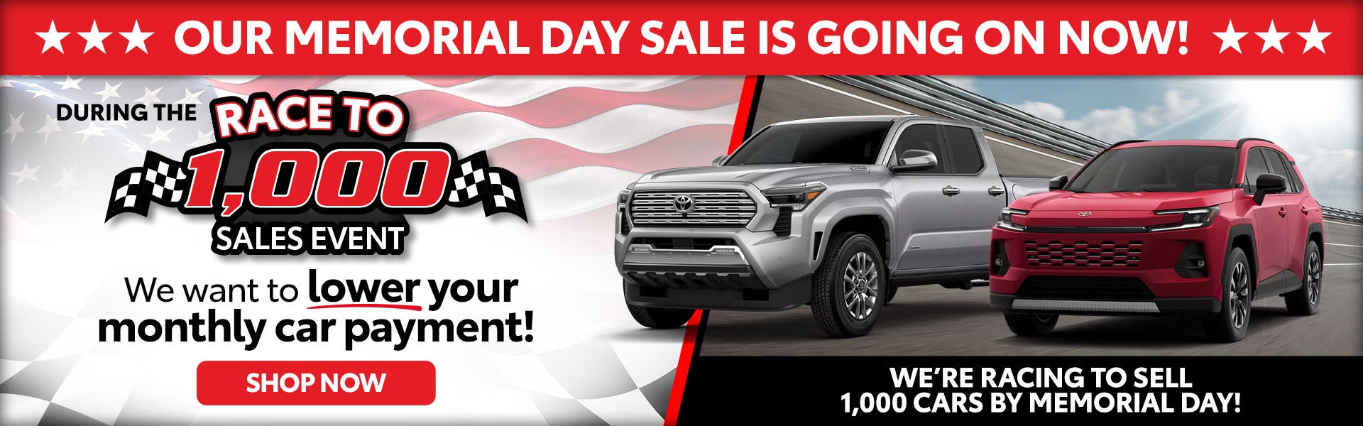 Toyota of Orlando Memorial Day 