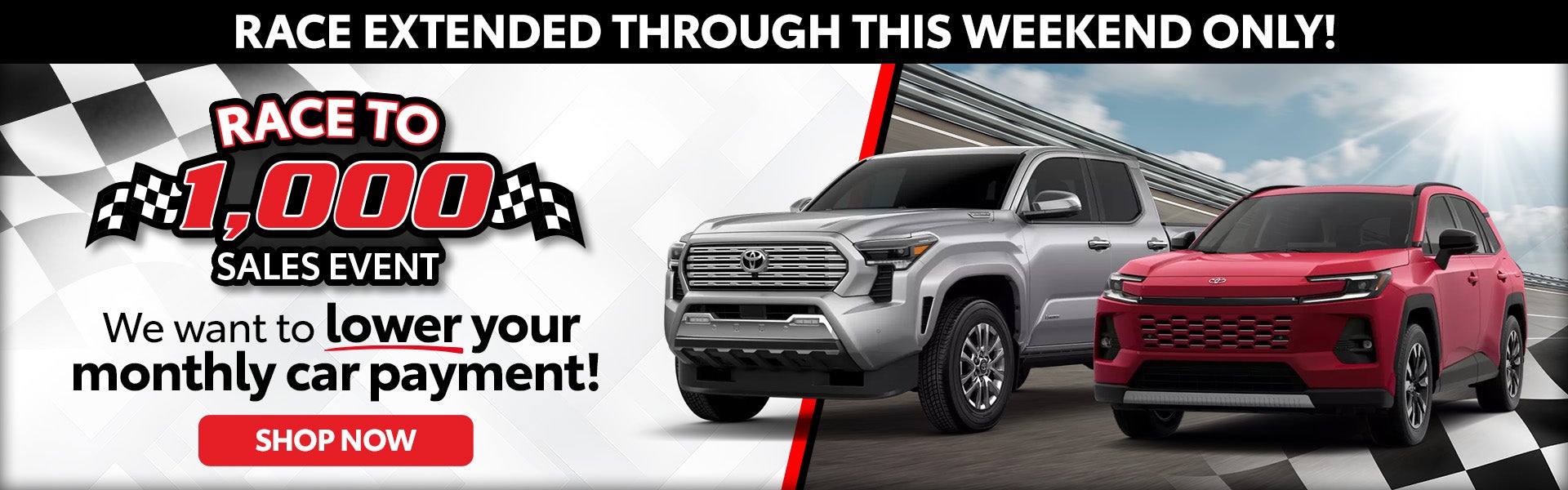 Toyota Memorial Day specials