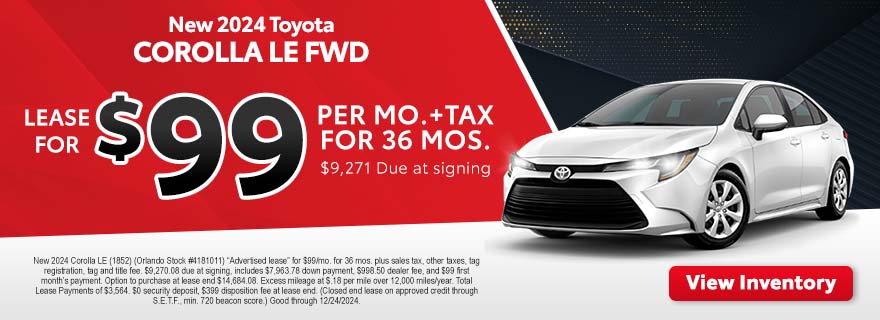 New and Used Toyota Dealership Orlando FL | Toyota of Orlando