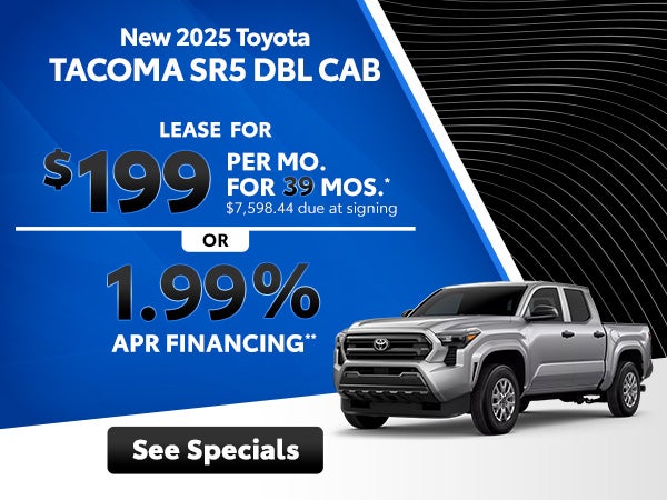 New 2025 Toyota Tacoma SR5 Dbl Cab