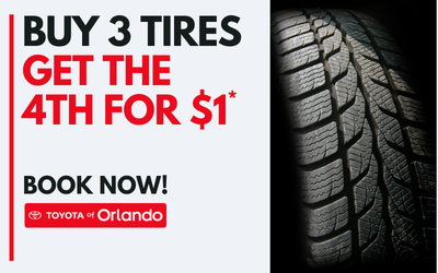 Buy 3 Tires, Get 1 for $1*