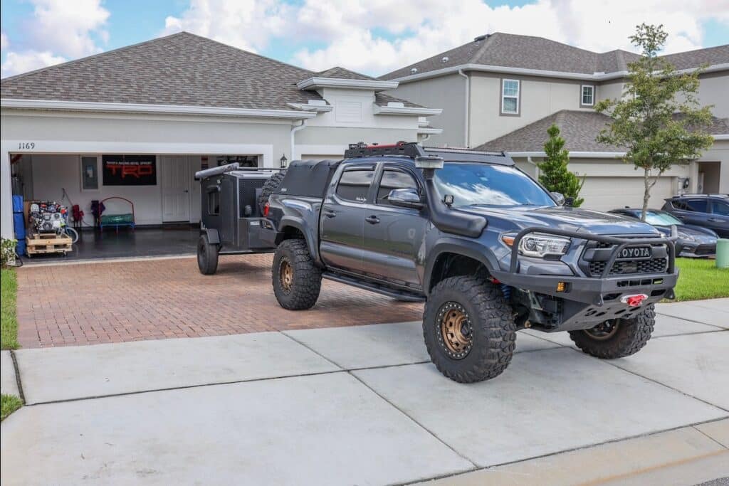truck bed topper