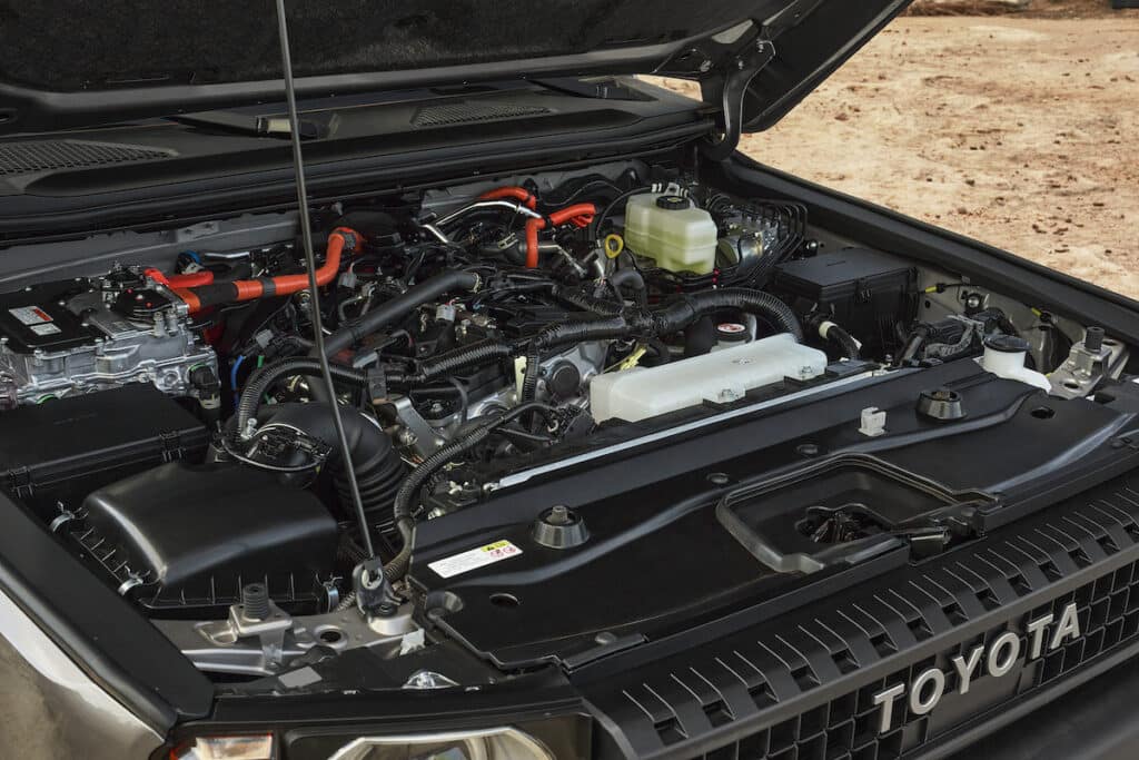 2024 Toyota Land Cruiser engine