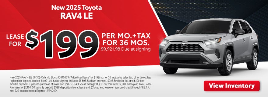 New and Used Toyota Dealership Orlando FL | Toyota of Orlando