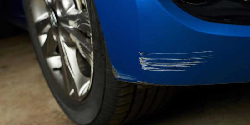 how to remove scratches from car bumper